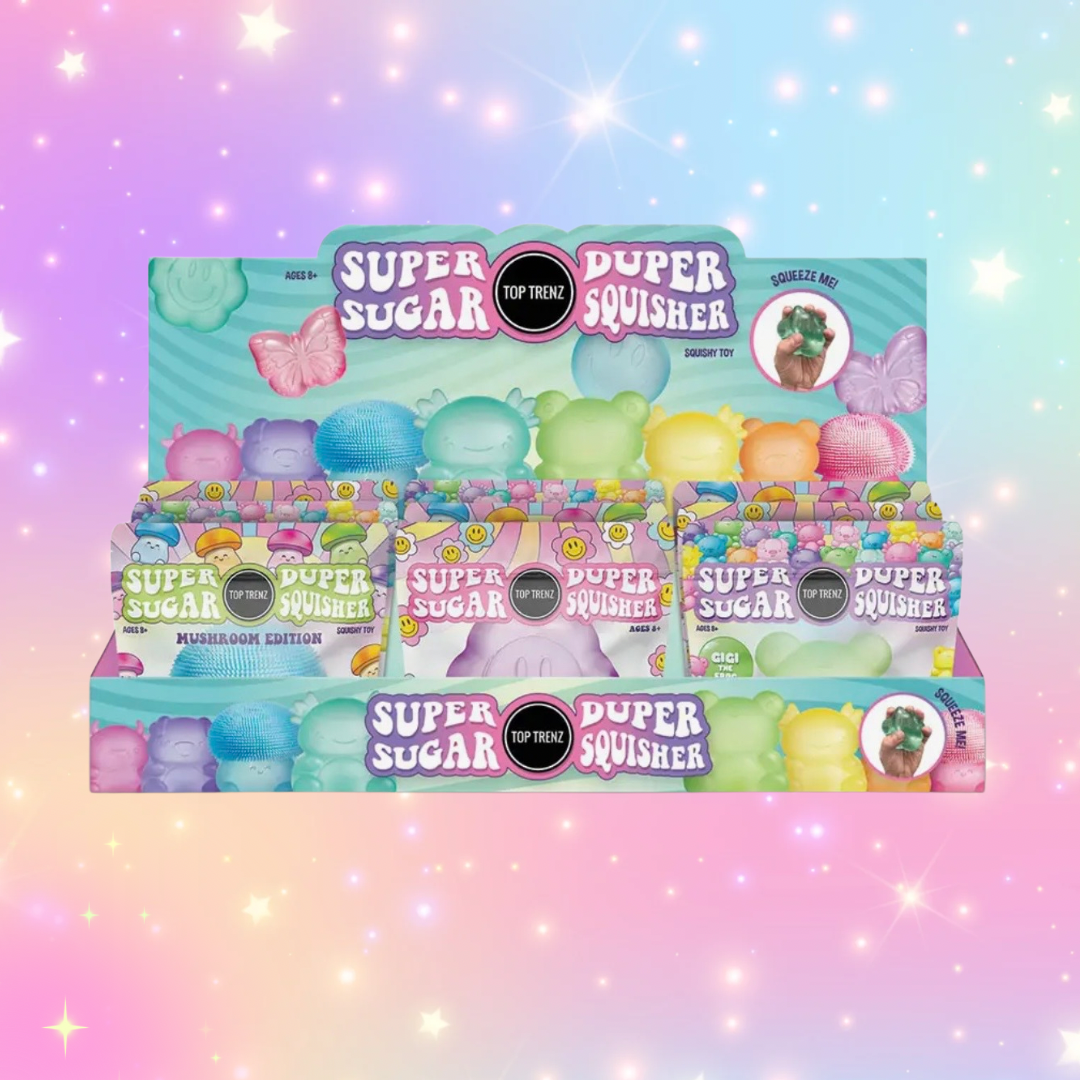 Super Duper Sugar Squisher Toy - Ducky