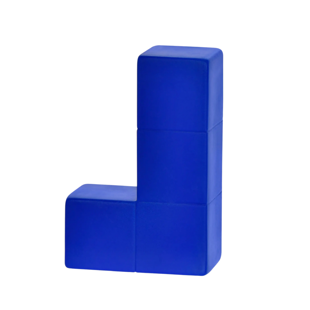 Tetris Blue Stress Squeezer - Blue