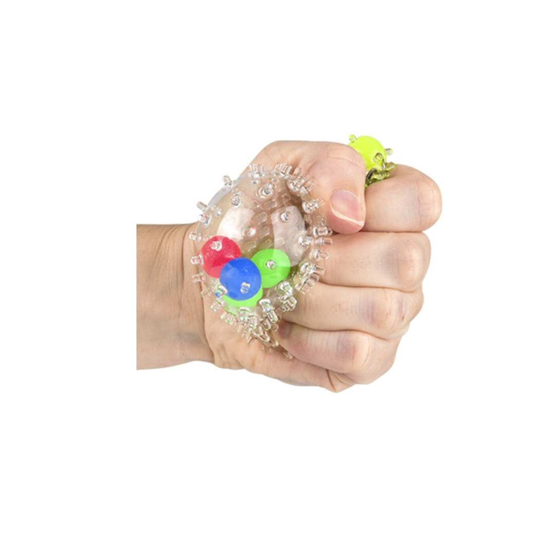 2.4" Squeezy Spiky Molecule Ball