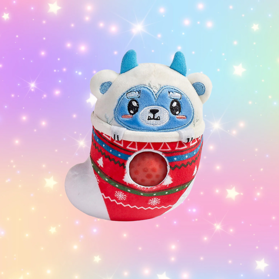 Top Trenz Beadie Buddies Christmas Edition-Eddie the Yeti