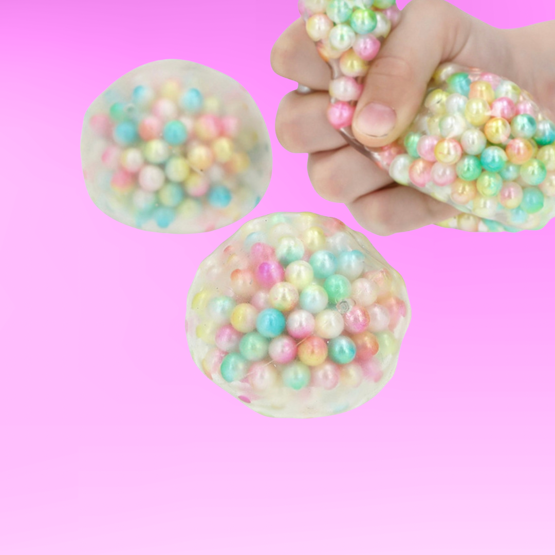 Stress Ball with Sensory ASMR Beads