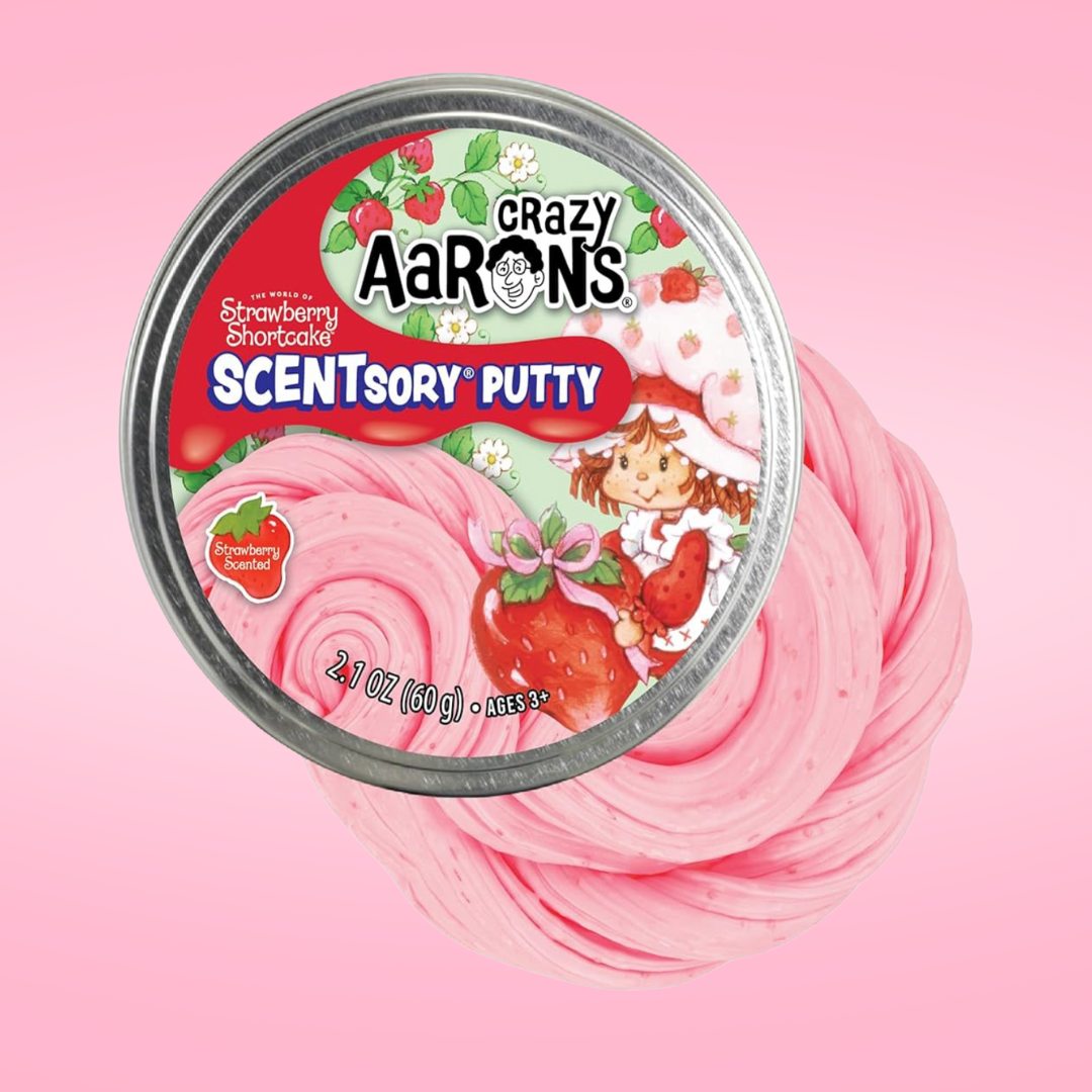 CRAZY AARON'S Strawberry Shortcake Thinking Putty