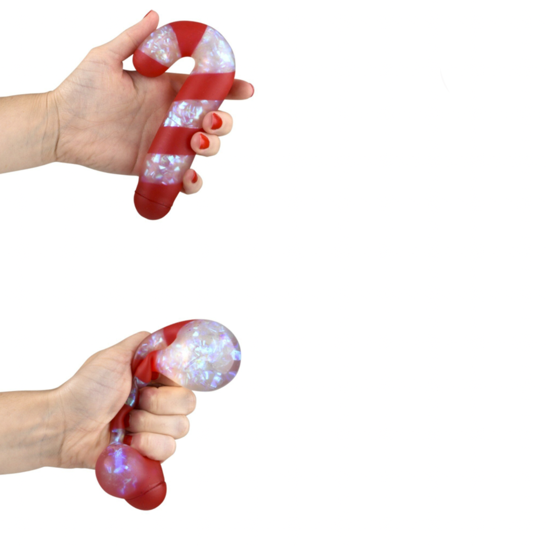 5” Squeezy Candy Cane