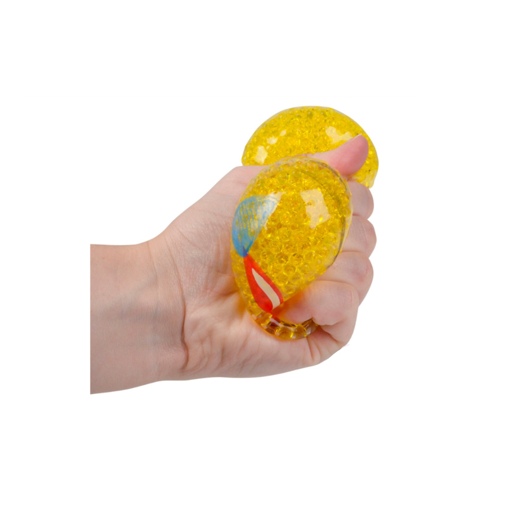 2.25” Squeezy Bead Emoticon Ball