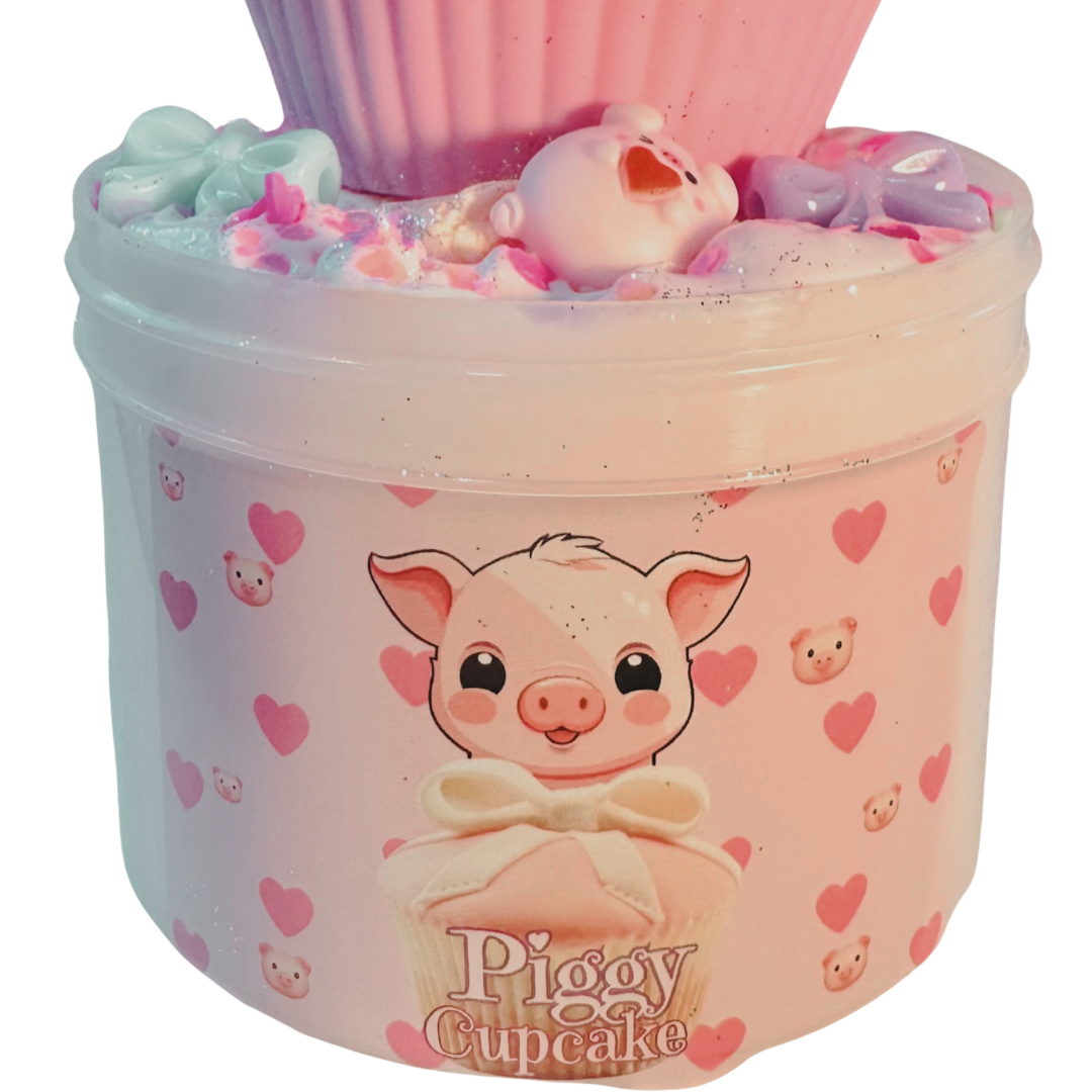 Piggy Cupcake Slime