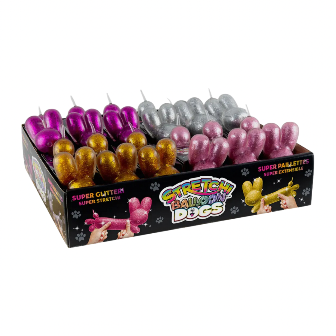 Stretchi Balloon Dog Glitter