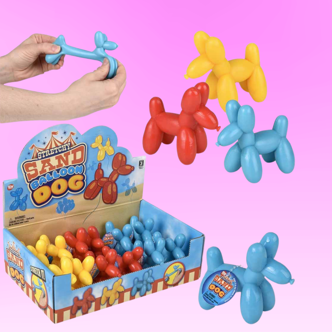 Stretchy Sand Balloon Dog