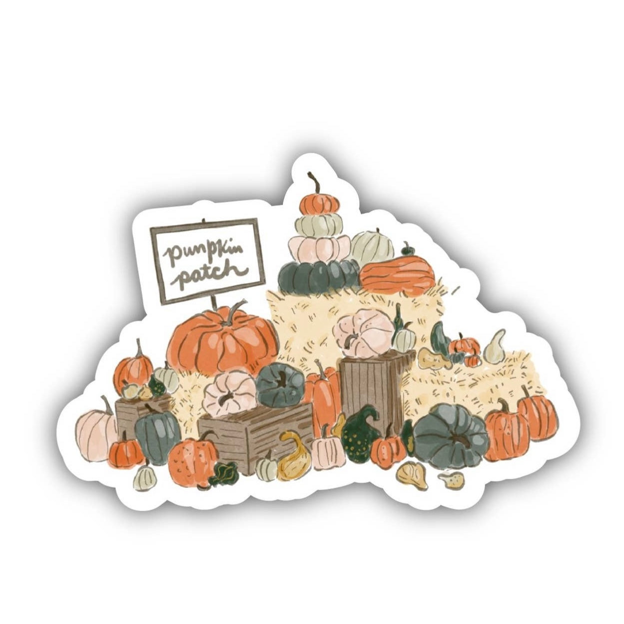 Sticker-Pumpkin Patch