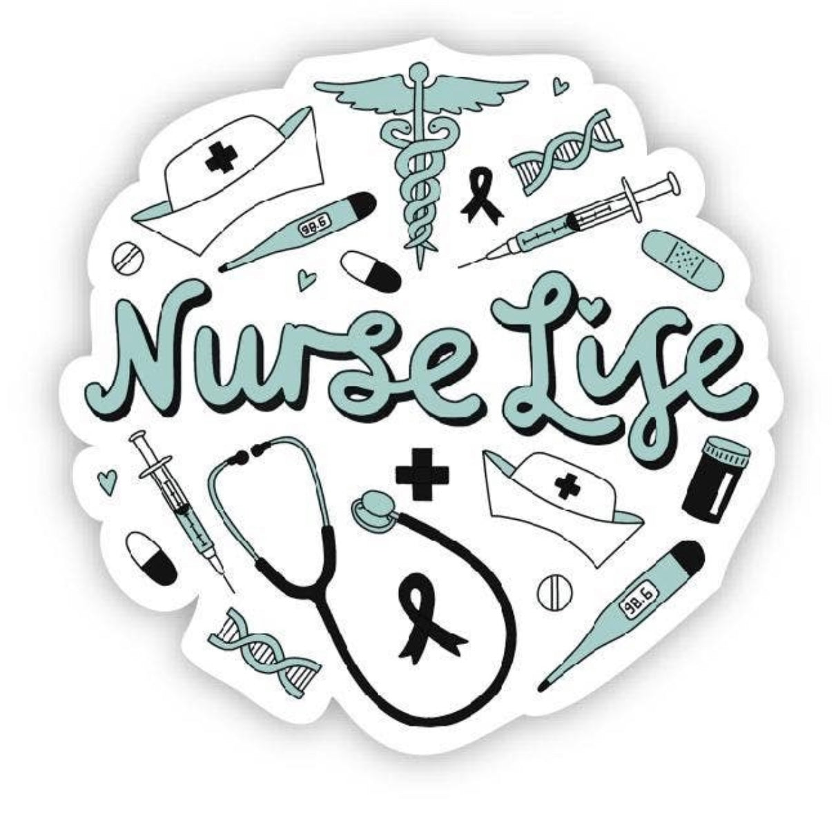 Nurse Life Sticker