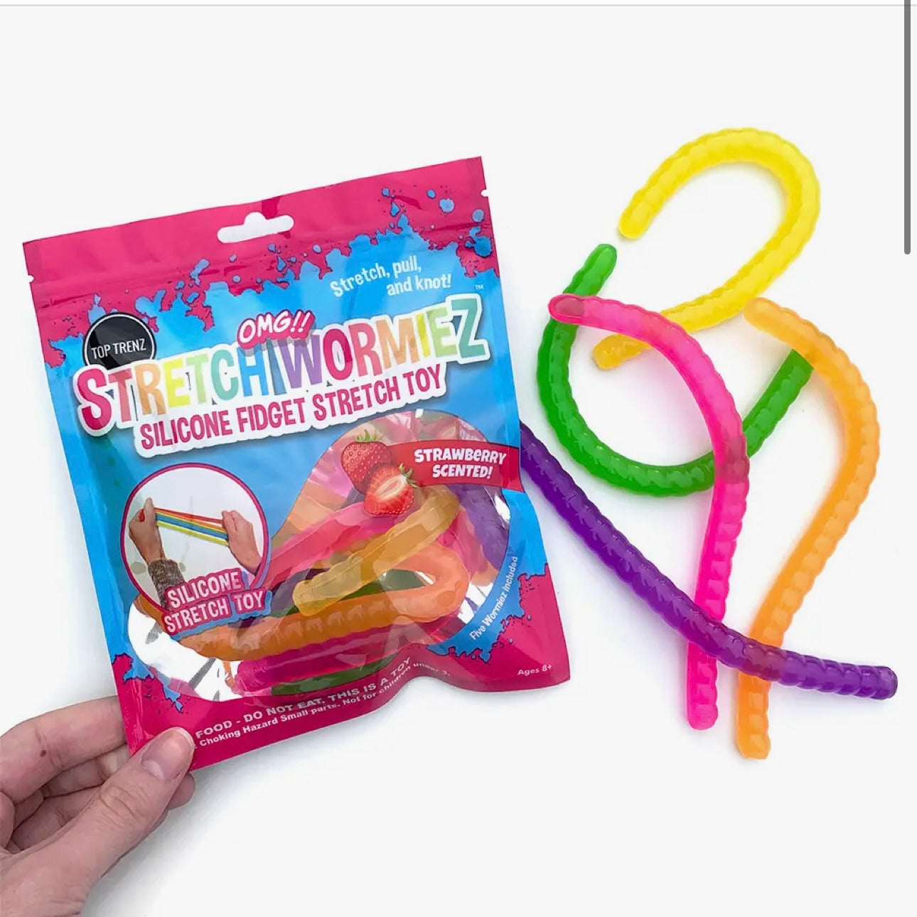 OMG Scented Stretch Wormiez