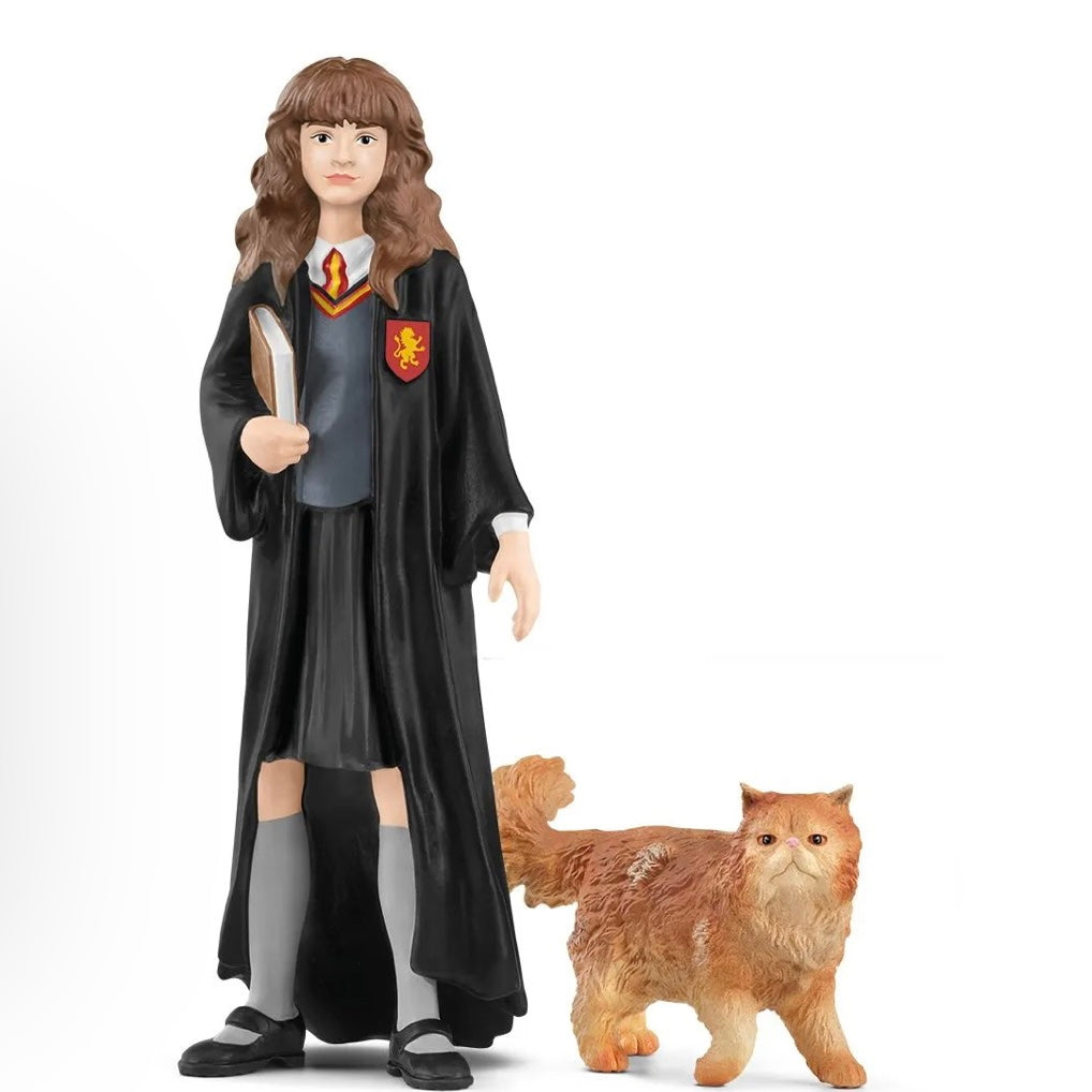 Hermione Granger and Crookshanks