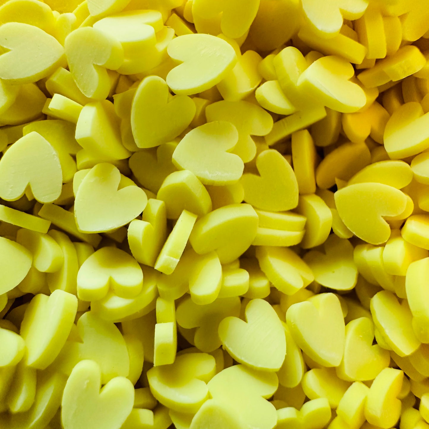 Yellow Heart Sprinkles