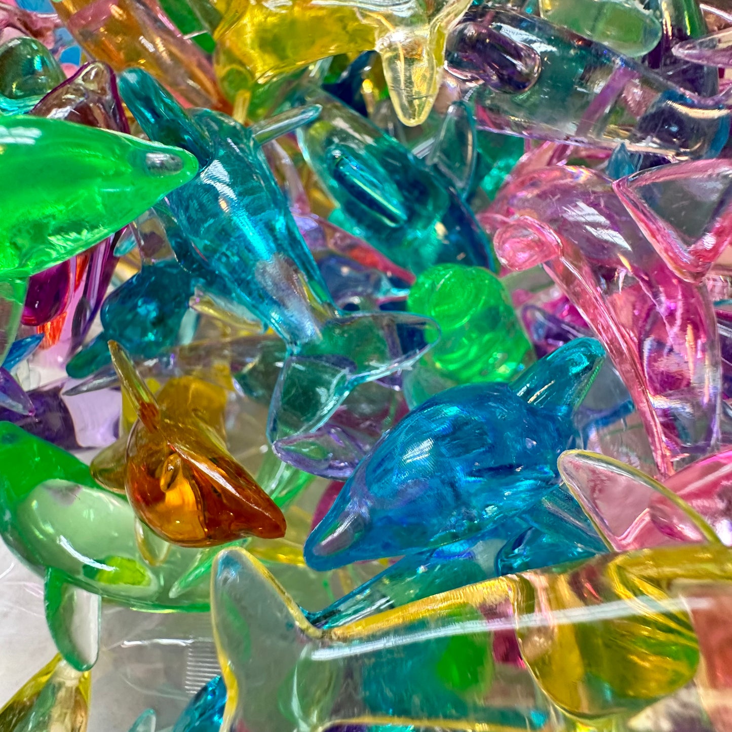 Acrylic Dolphin Charms