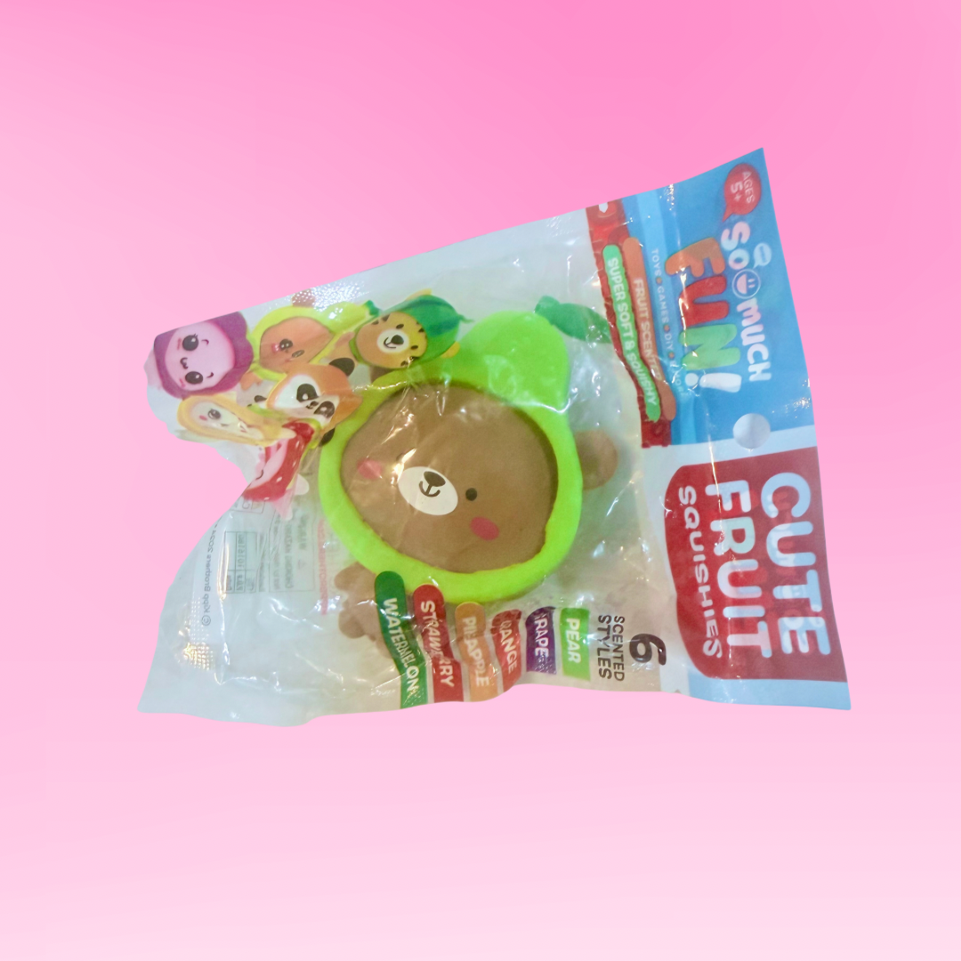 Scented Cute Fruit Squishy Buddy Balls