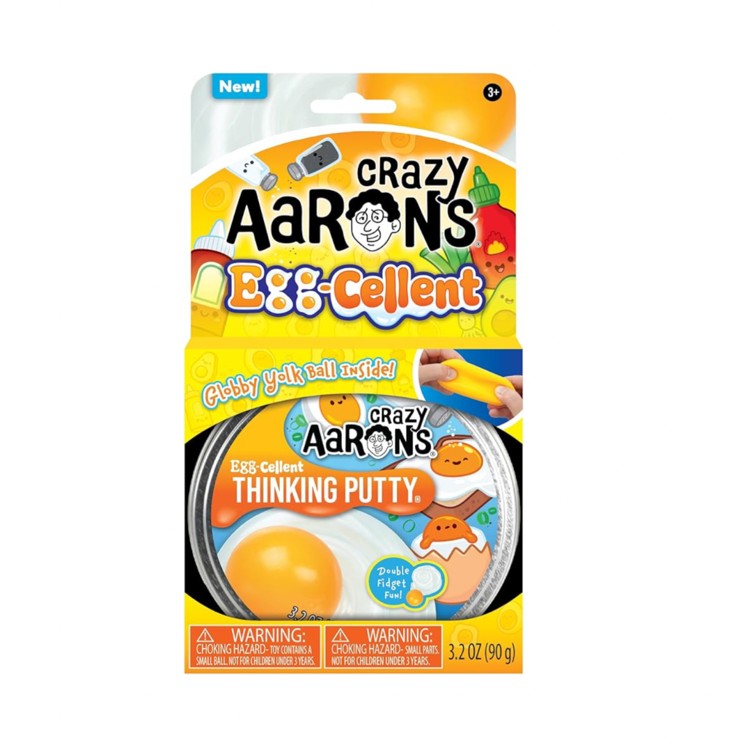 Crazy Aarons Eggcelent Thinking Putty Tin