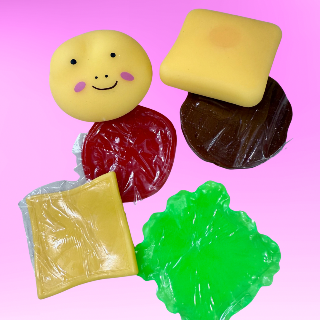 Build-A-Burger Squishy