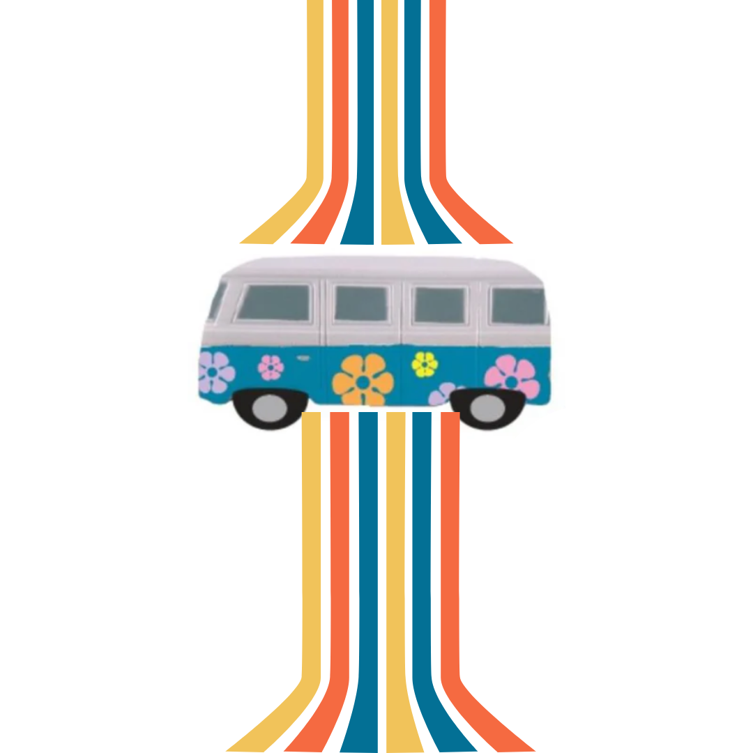 Good Times Stress Reliever Squishy - Classic VW Bus