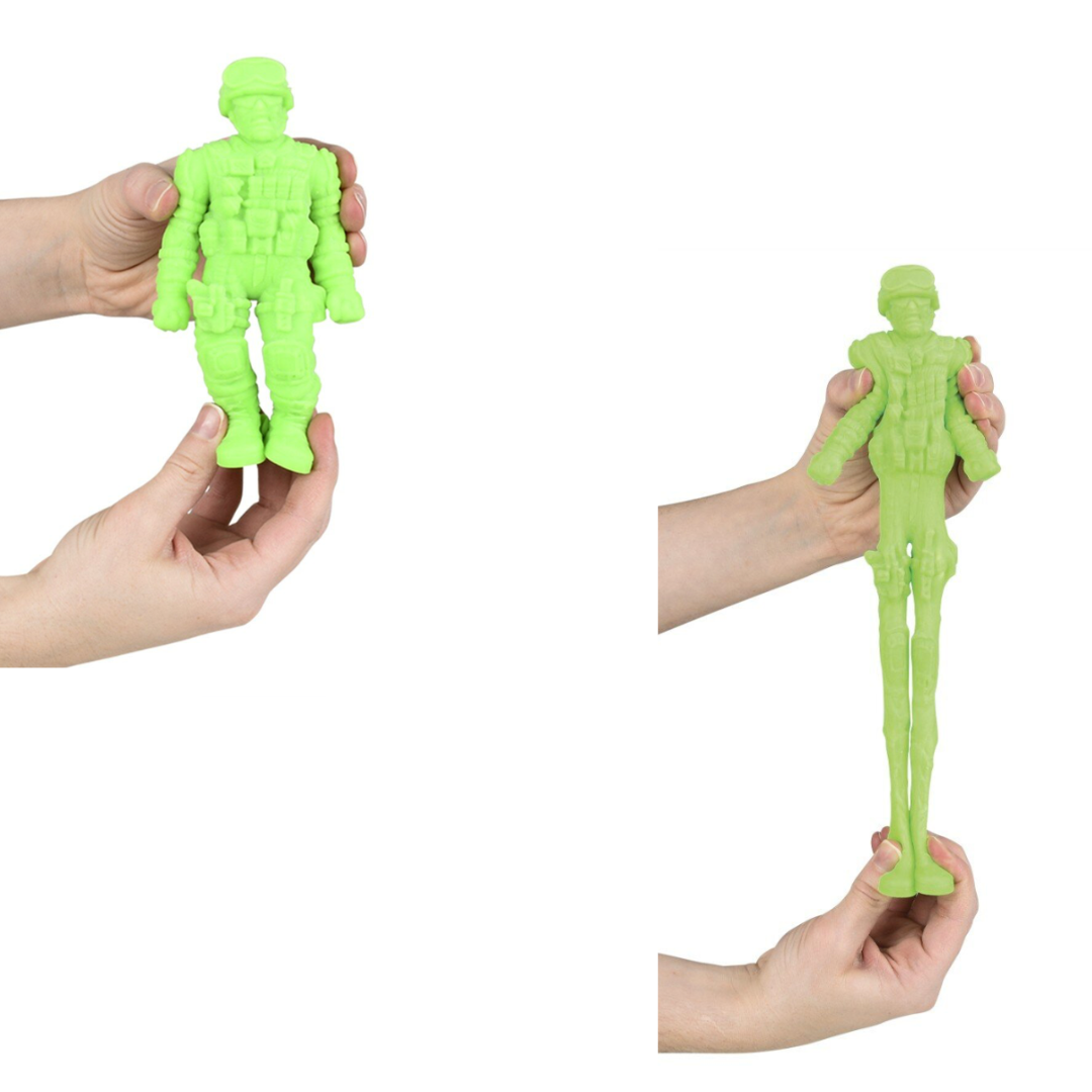 6" Stretchy Sand Toy Soldier