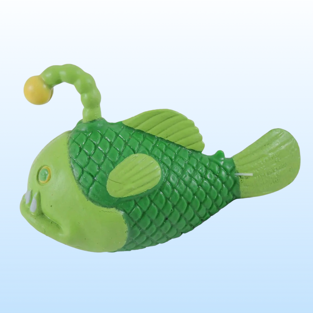fidget box fish Angler Fish Crunchy Stretchy Fidget Sensory Toy