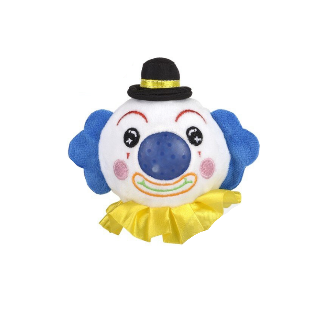 Clown Squeezy Bead Plush Ball