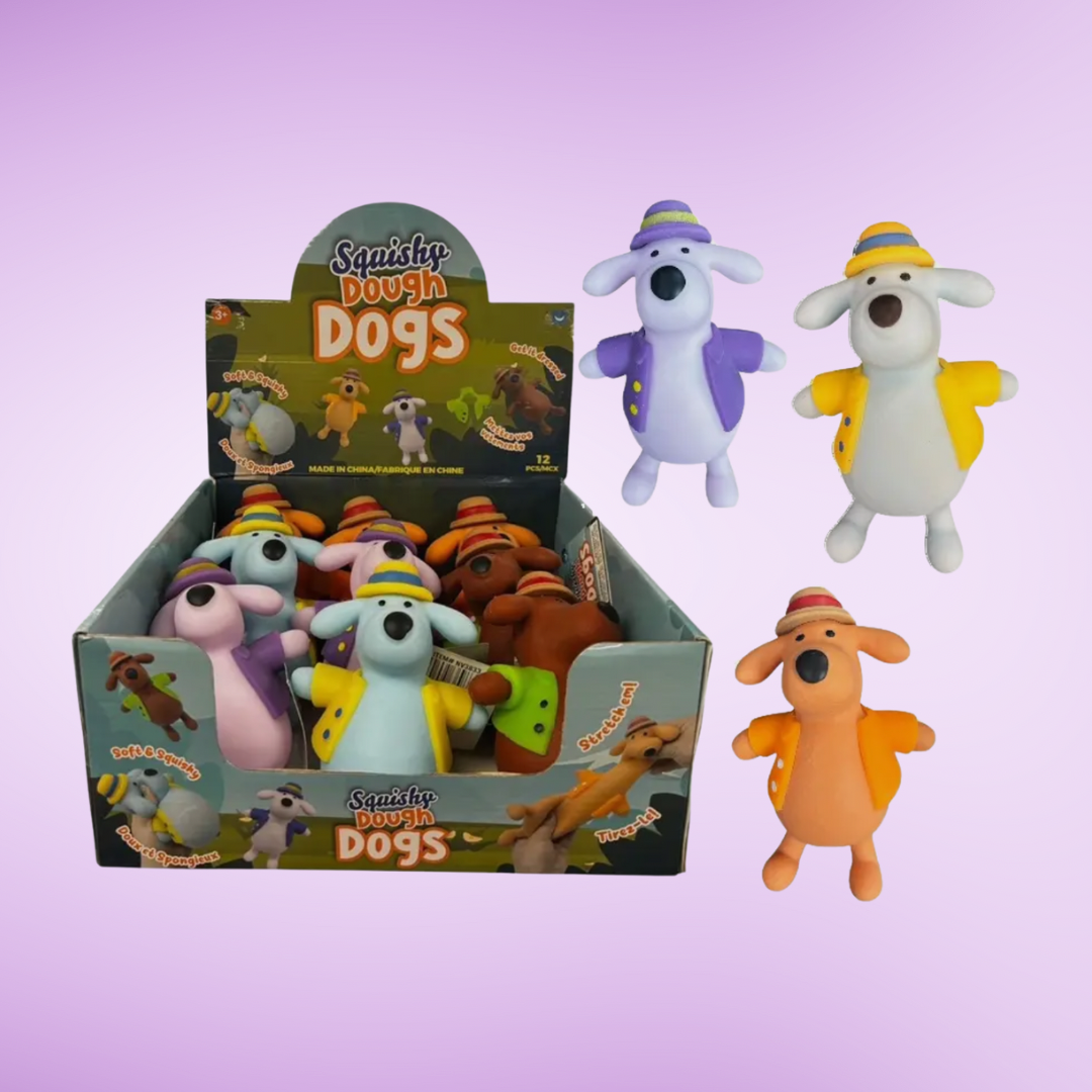 Cute Squishy Dough Dogs