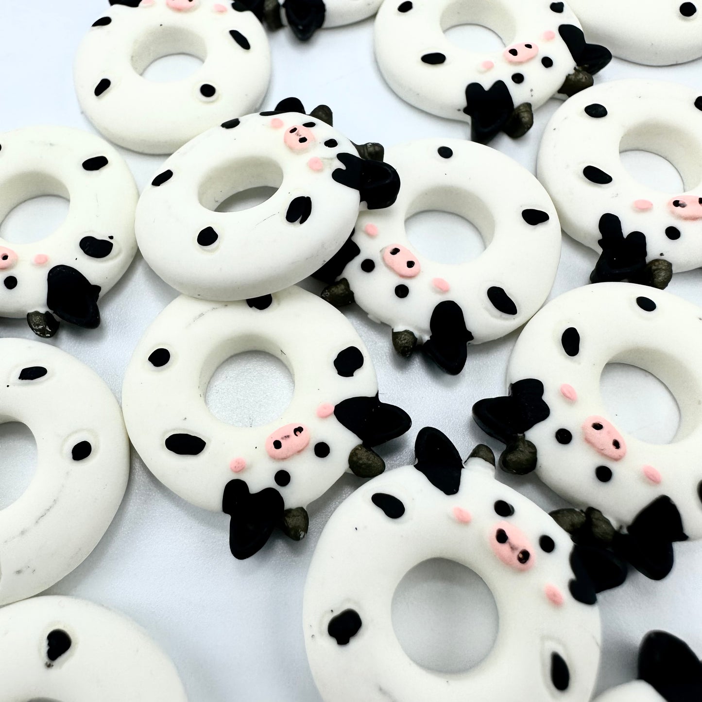 Cow Donut Charms