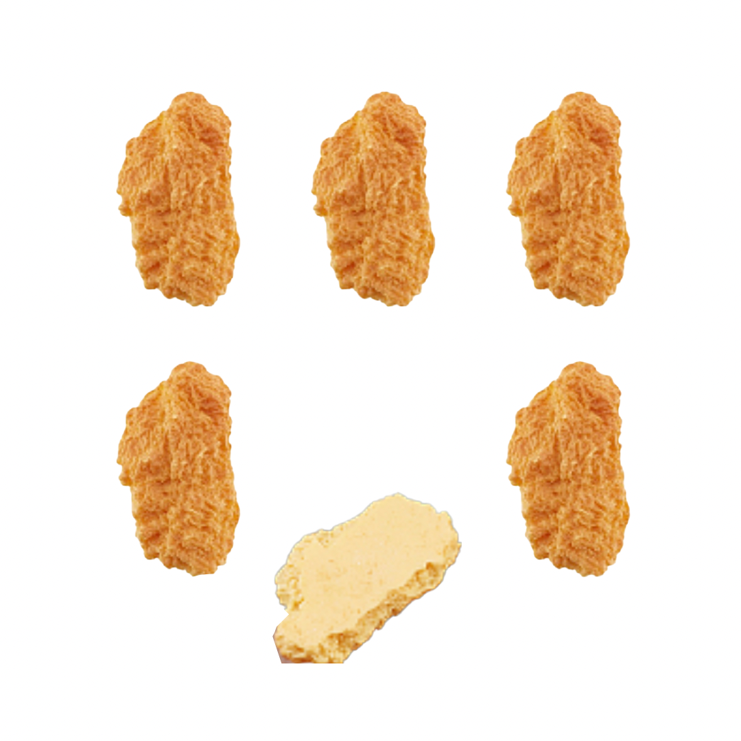 5 Piece Fake Chicken Nugget Charms