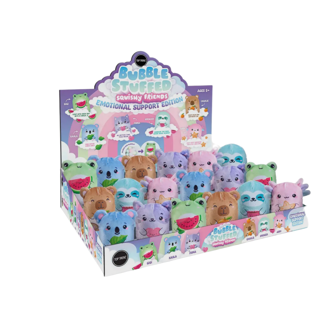 Bubble Stuffed Squishy Friends - Emotional Support Edition