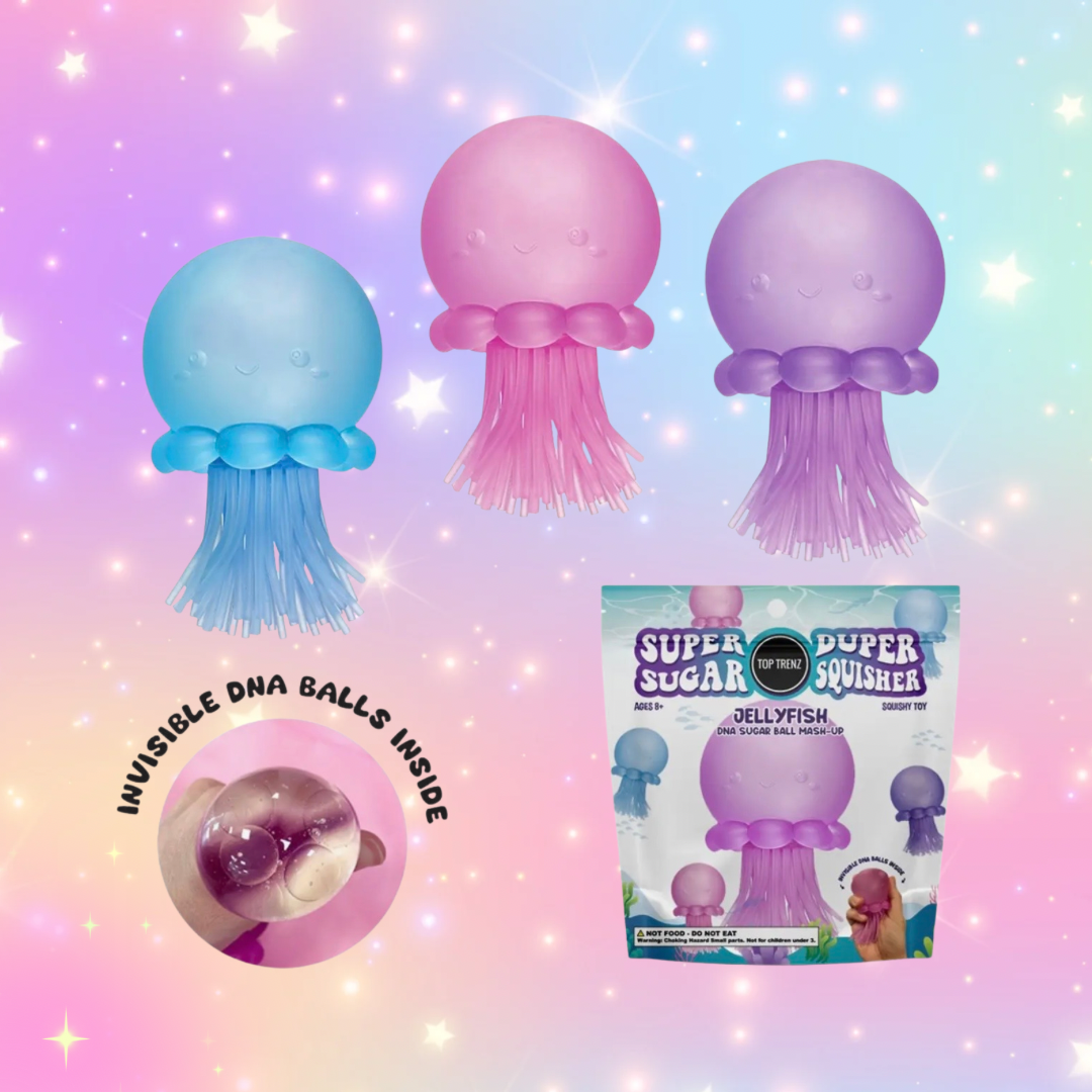 Super Duper Sugar Squisher- Jellyfish