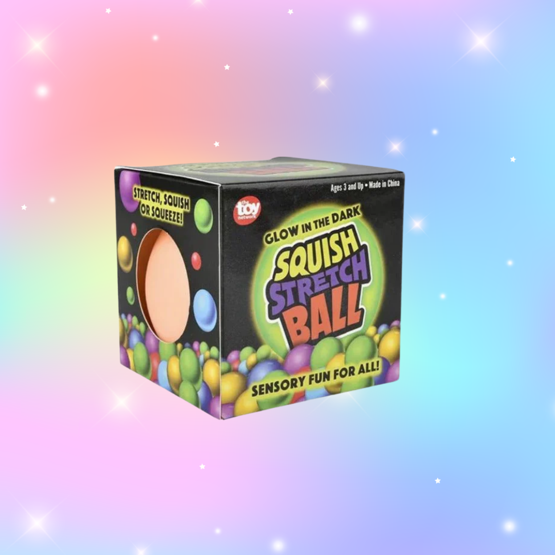 Glow in the Dark Squish Stretch Ball