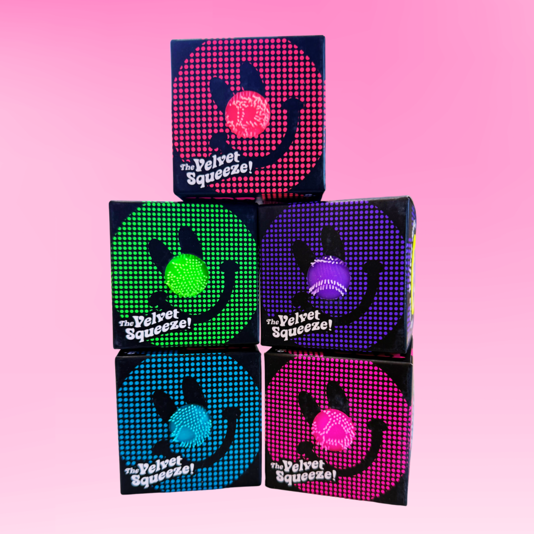 NeeDoh Fuzz Ball Flower Power