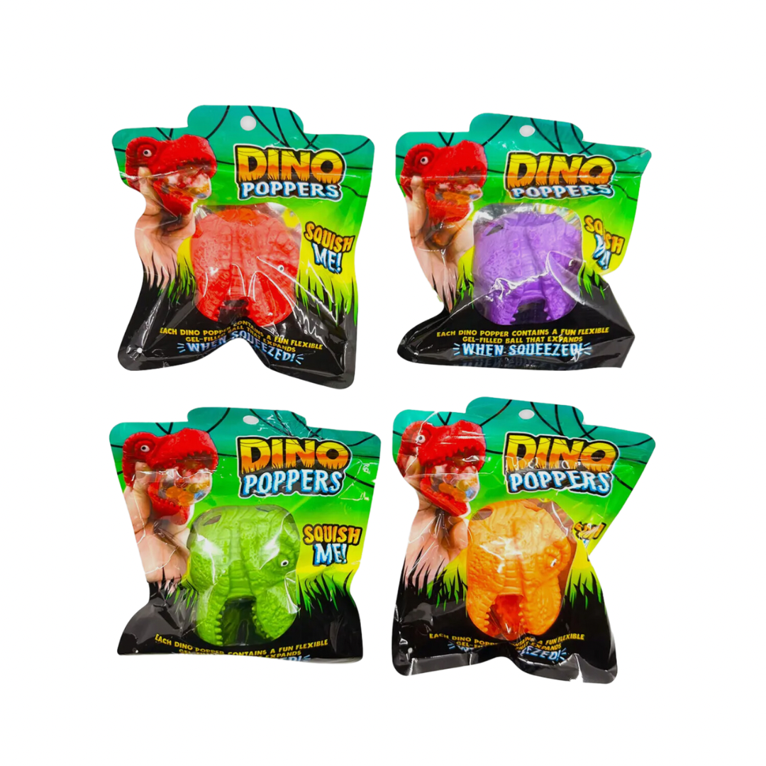 Squishy Dino Poppers