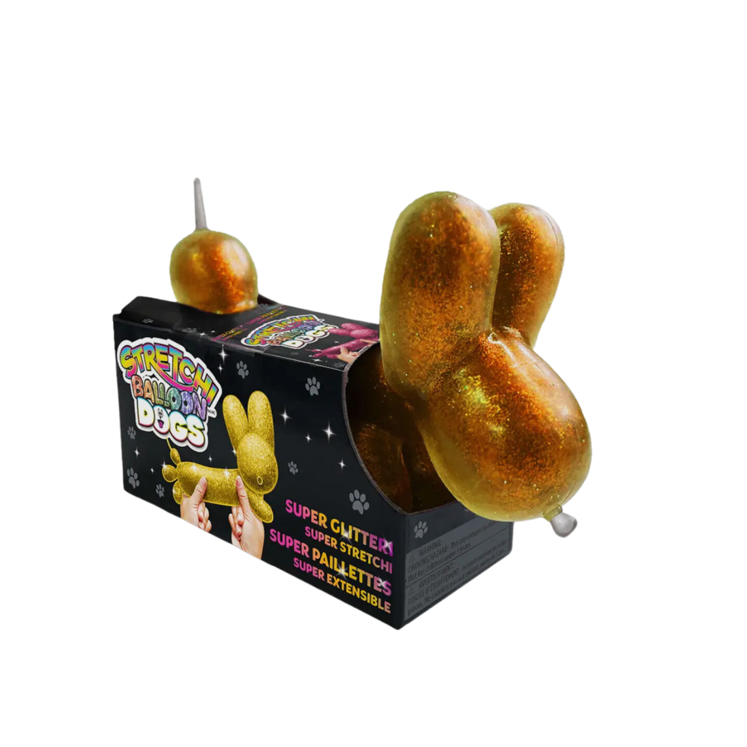 Stretchi Balloon Dog Glitter
