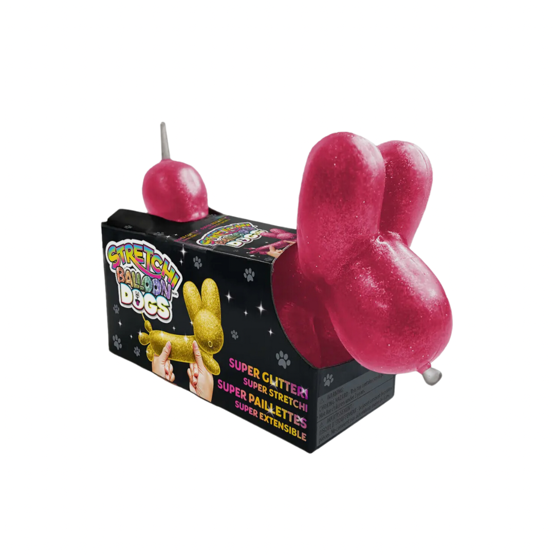 Stretchi Balloon Dog Glitter