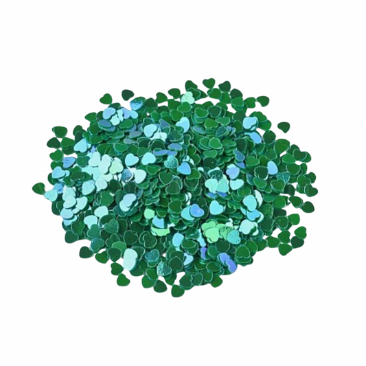 Dark Green Sequin Sprinkles