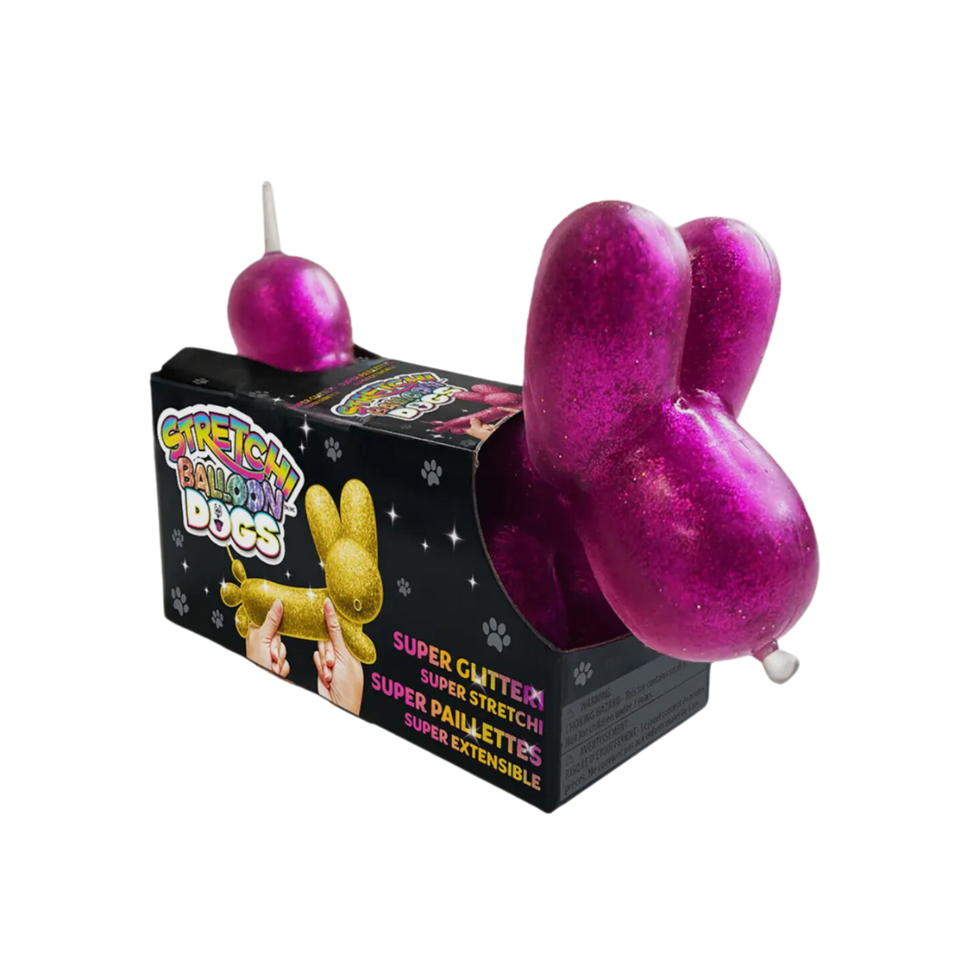 Stretchi Balloon Dog Glitter