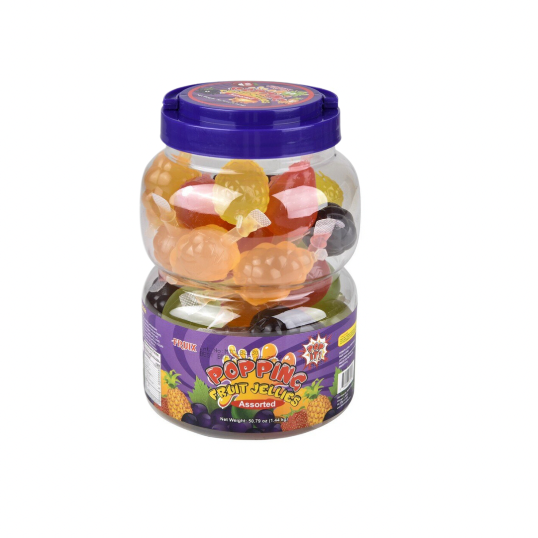 Fruix Crazy Fruit Popping Fruit Jellies 36pc