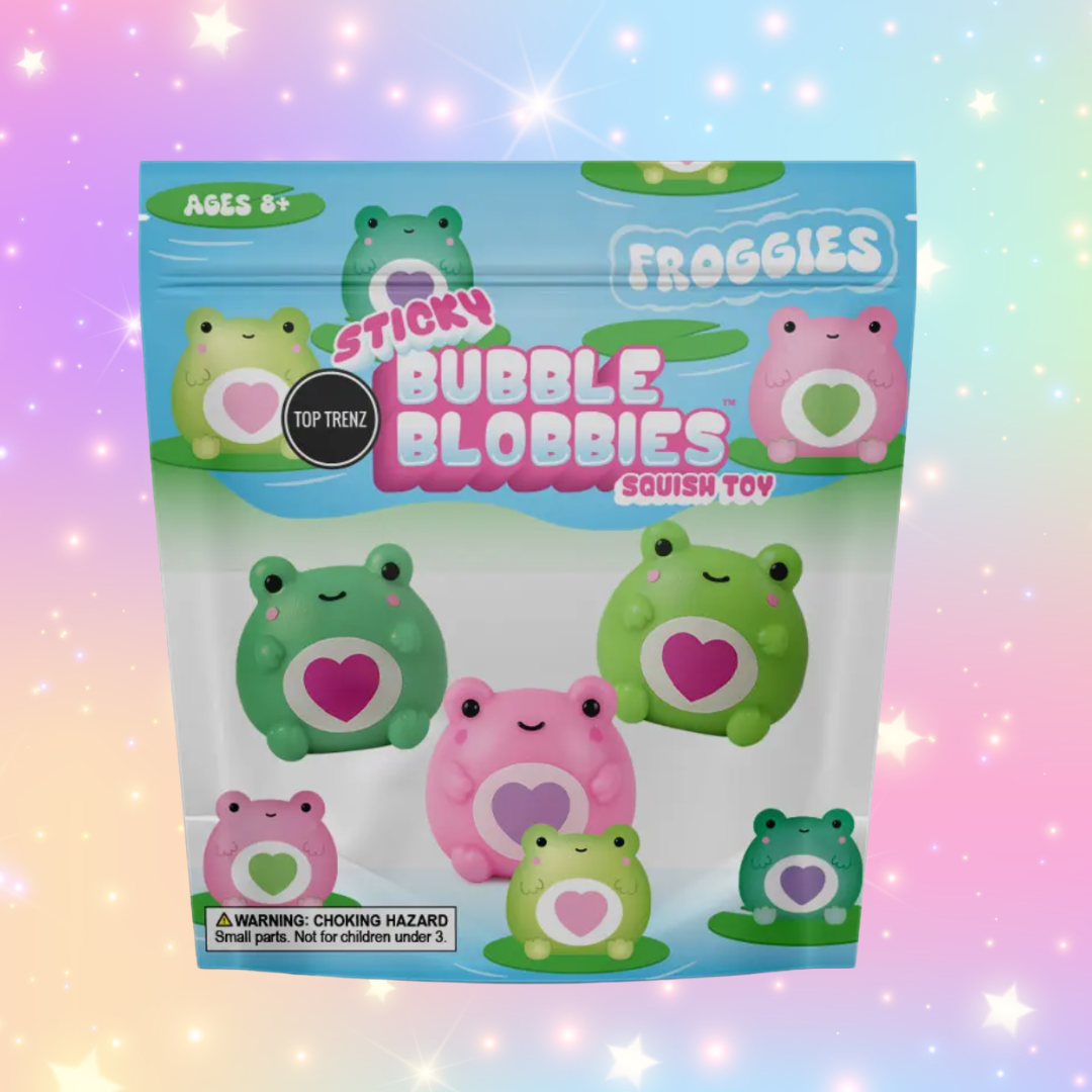 Sticky Bubble Blobbies Frogs