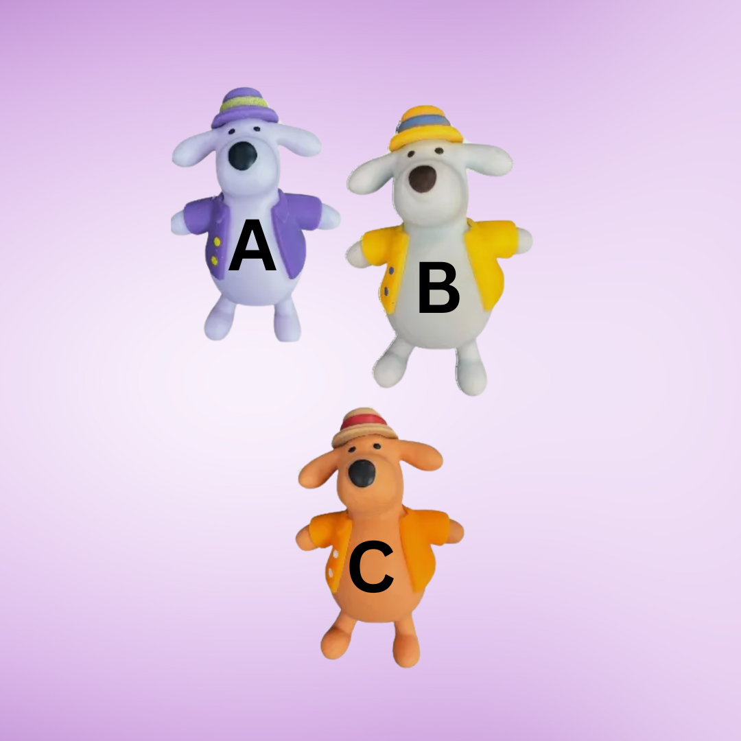 Cute Squishy Dough Dogs