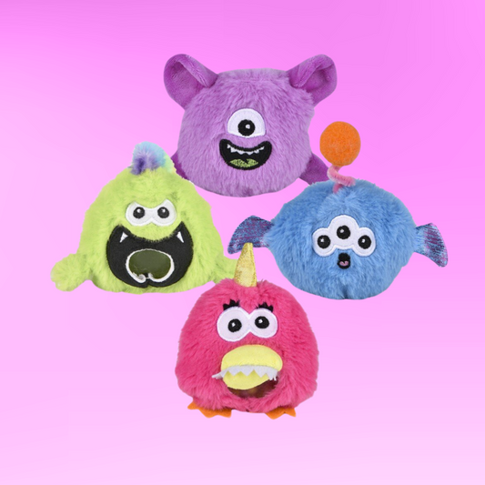 Squeezy Bead Monster Plush Ball