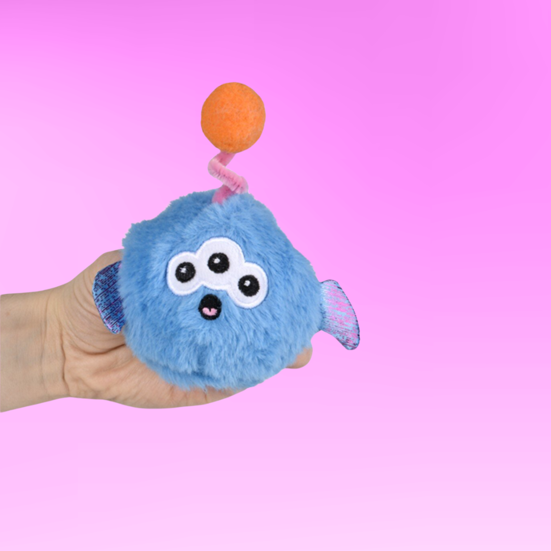 Squeezy Bead Monster Plush Ball