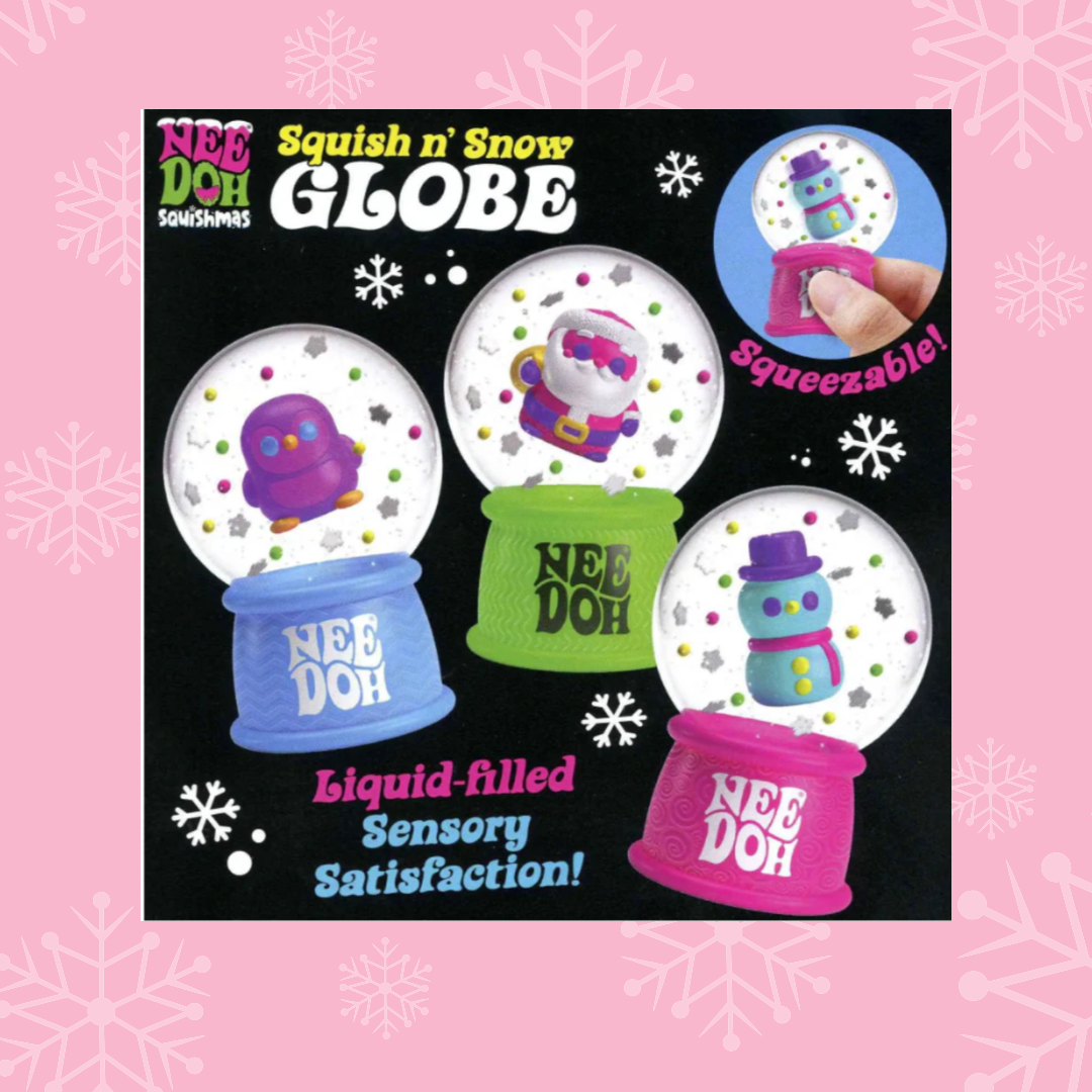 NeeDoh Squish n’ Snow Globe