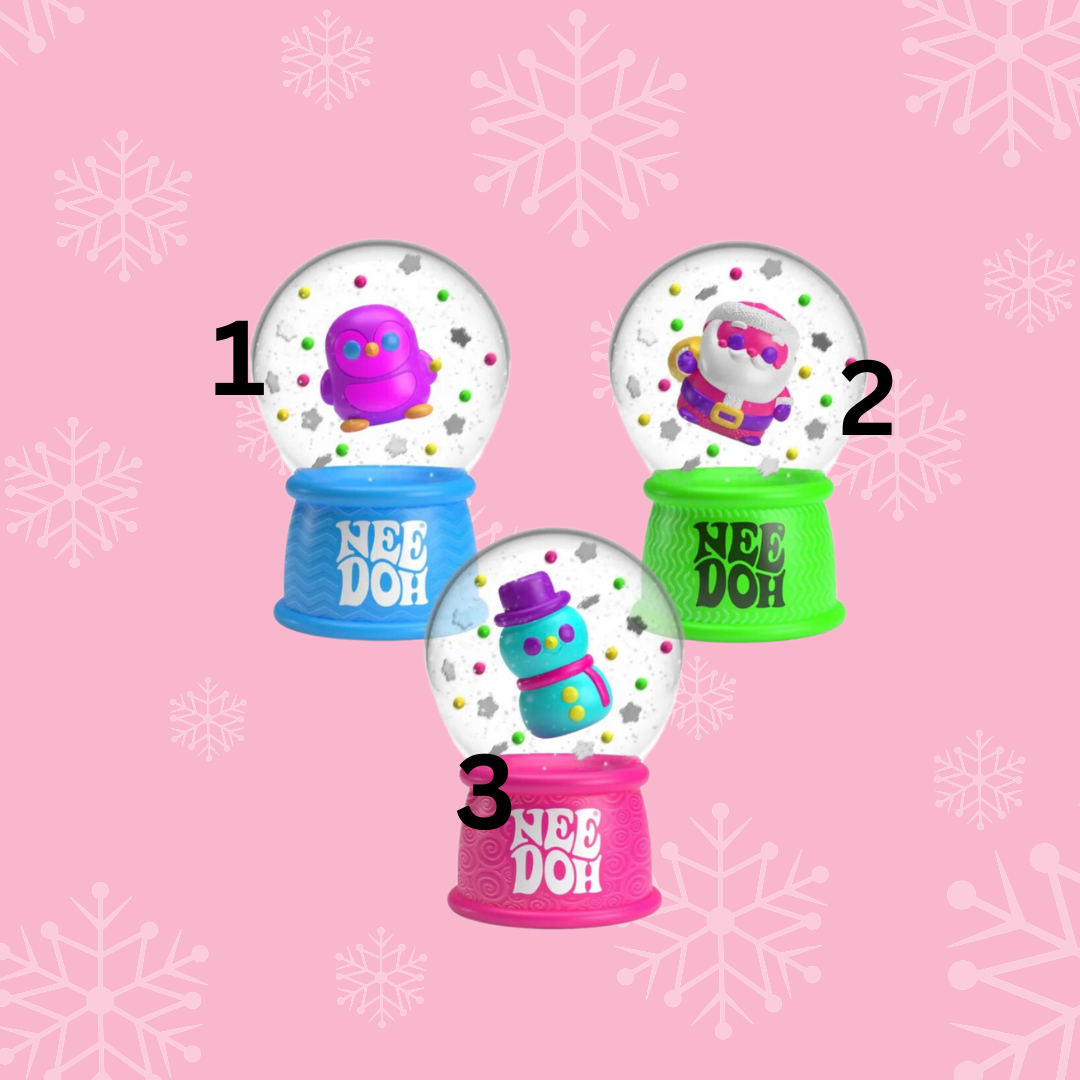 NeeDoh Squish n’ Snow Globe
