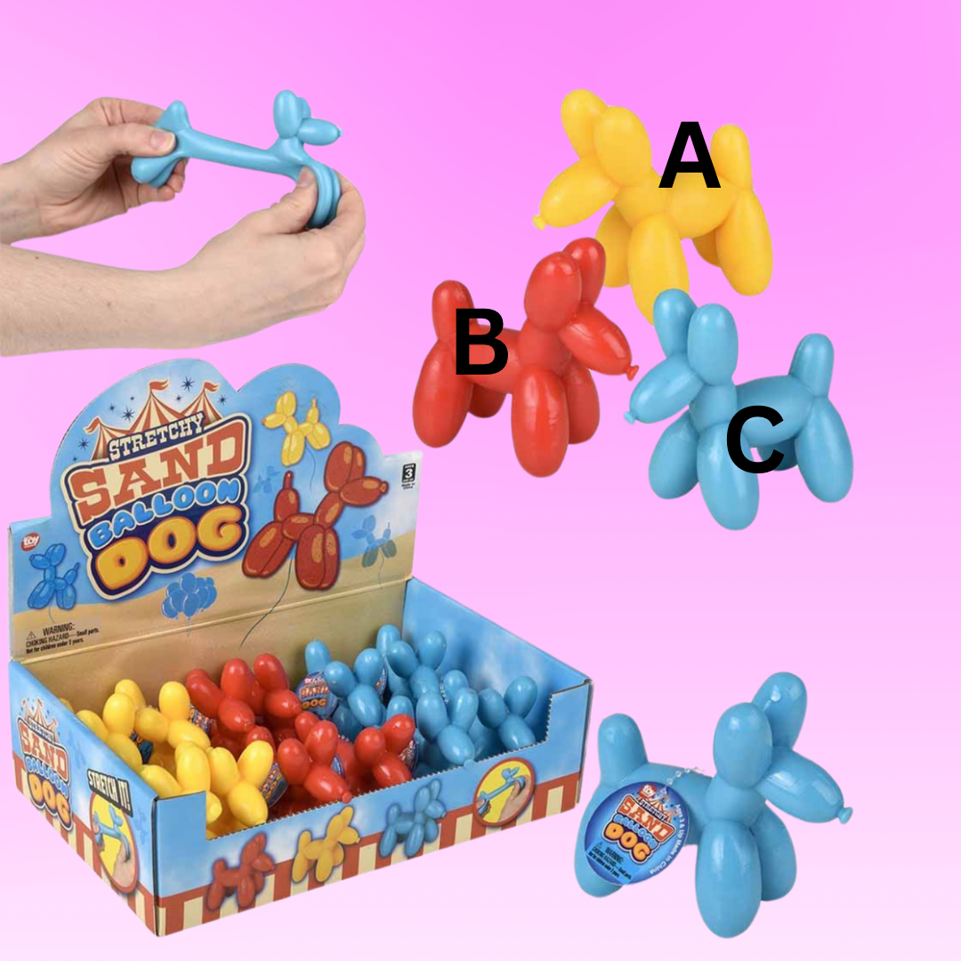 Stretchy Sand Balloon Dog