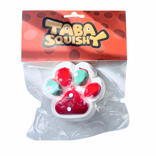 Paw Taba Squishy- Christmas Edition