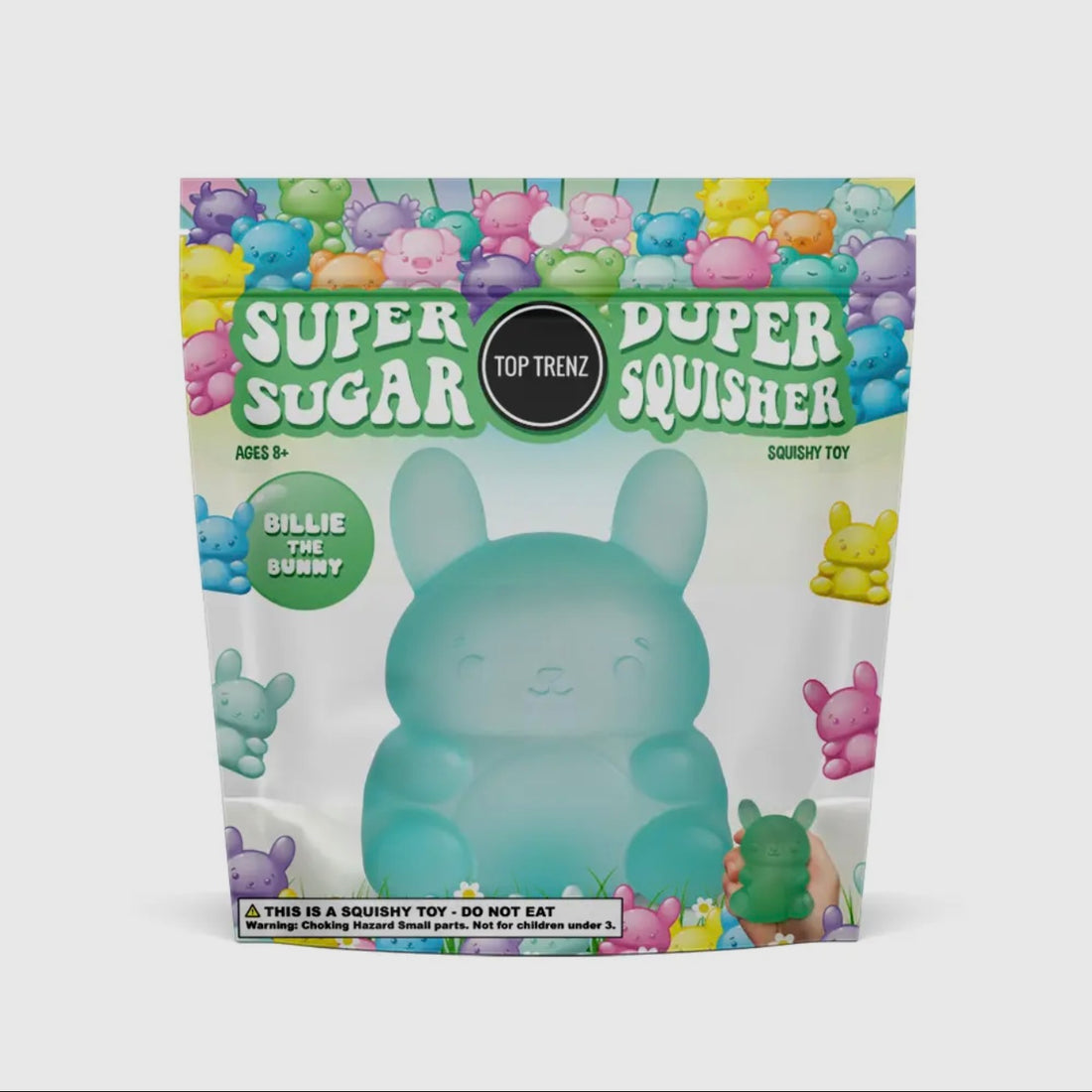 Squishers Raspberry Cream Top Trenz Super Duper Sugar Squishers-Bunny – The Store Before Time
