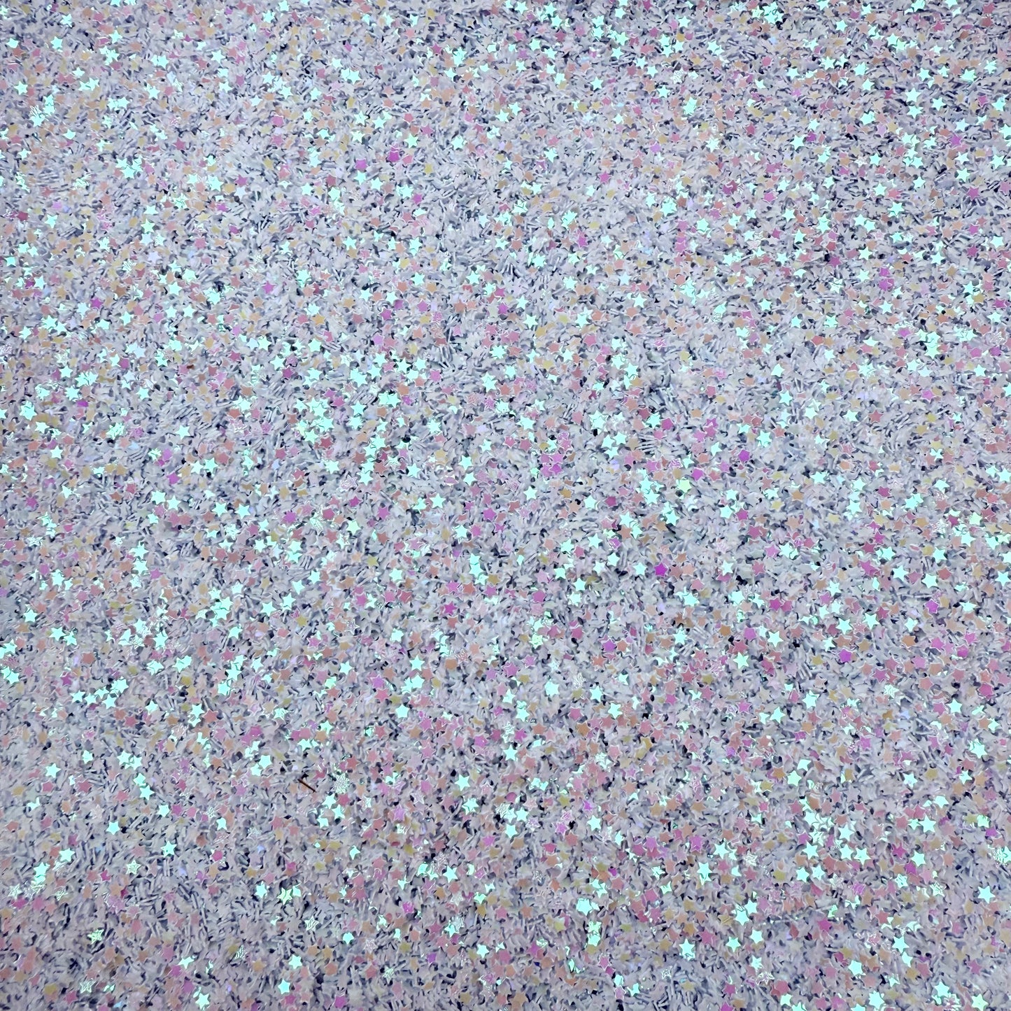 Shiny Iridescent Star Glitter