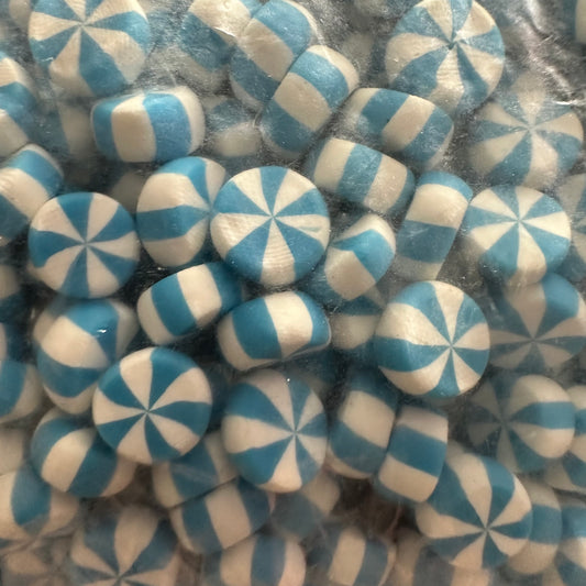 Light Blue Imitation Candy Beads
