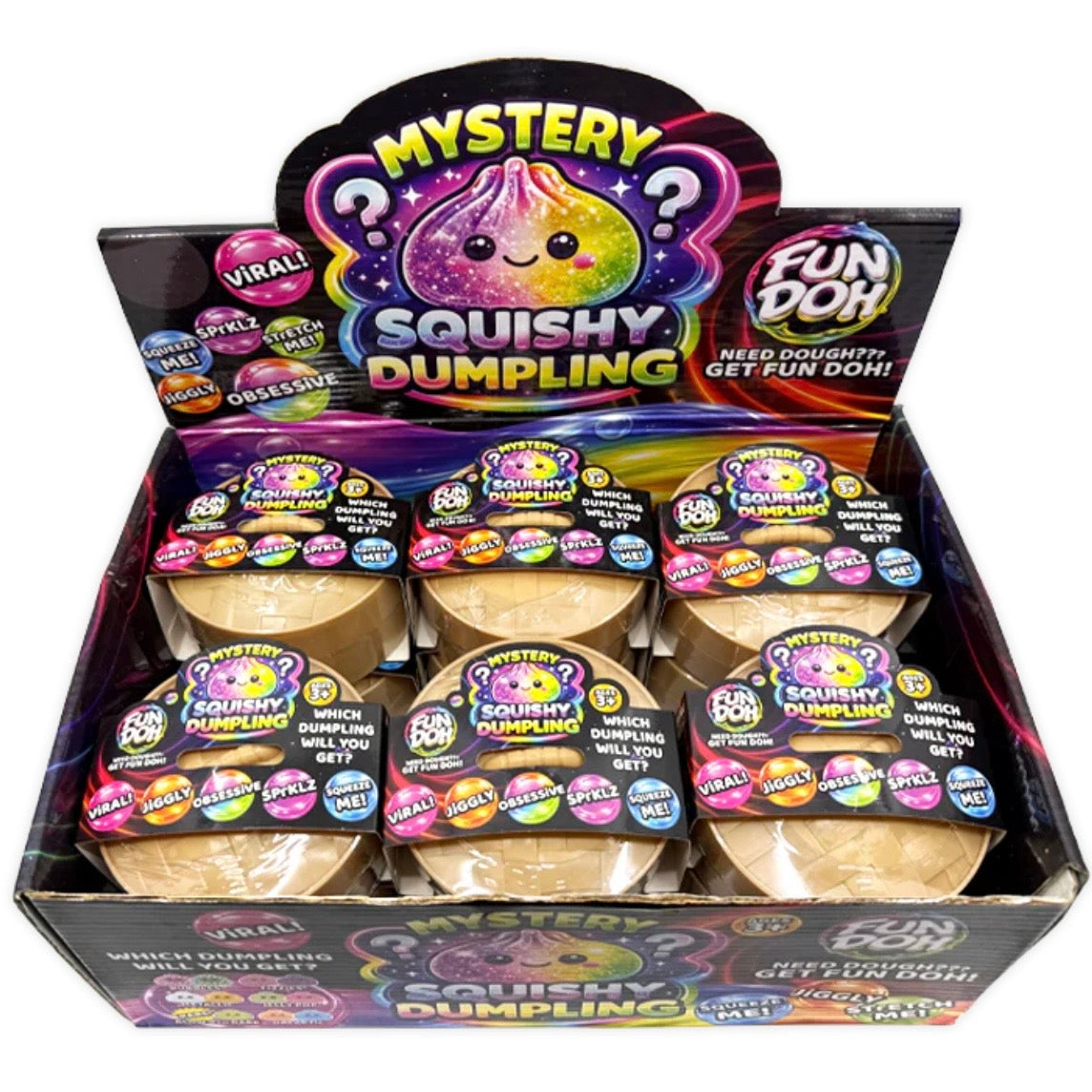 Fun Doh Mystery Dumpling Squishies