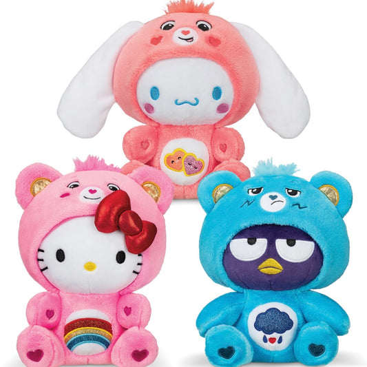 Hello Kitty andd Friends X Care Bear Plush